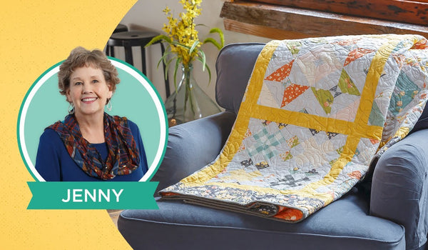 Make a "Spool Stars and Stitches" Quilt with Jenny Doan of Missouri Star