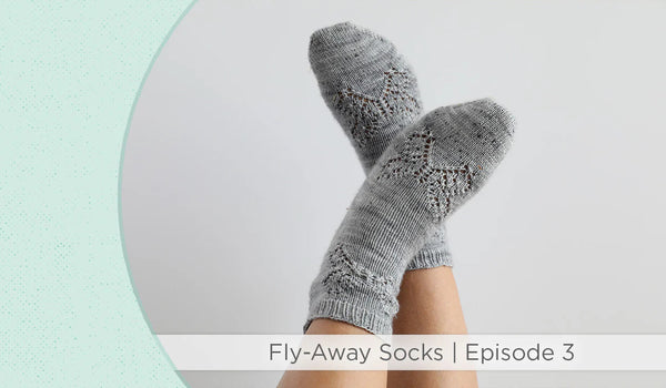Knit the Fly Away Socks, Episode 3 with Jenny Fish