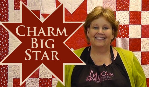 Big Charm Star Quilt
