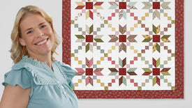 Rosewood Stars Quilt