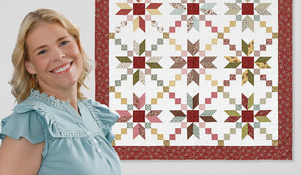 Rosewood Stars Quilt