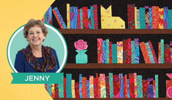 Make a "Book Review" Quilt with Jenny Doan of Missouri Star Quilt Co