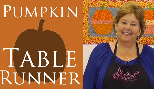 Hexagon Pumpkin Table Runner