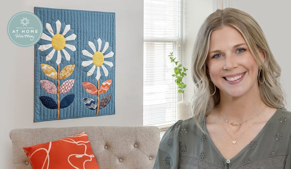How to Make a Daisy Days Wall Hanging - Free Quilt Tutorial with Misty Doan
