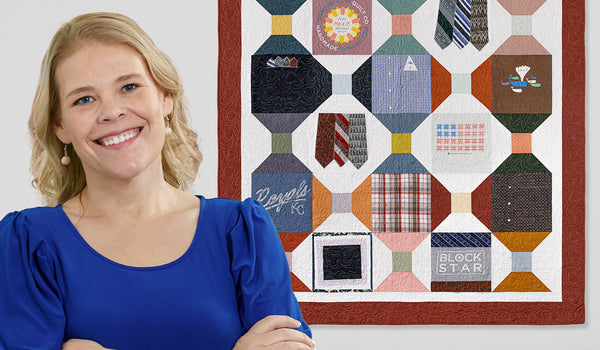 Stitched with Love - Memory Quilt