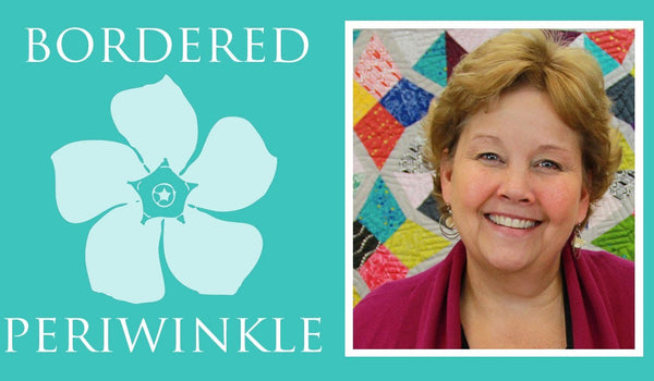 The Bordered Periwinkle Quilt