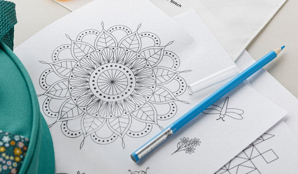 Embroidery 101:  Embroidery Designs and Design Transfer