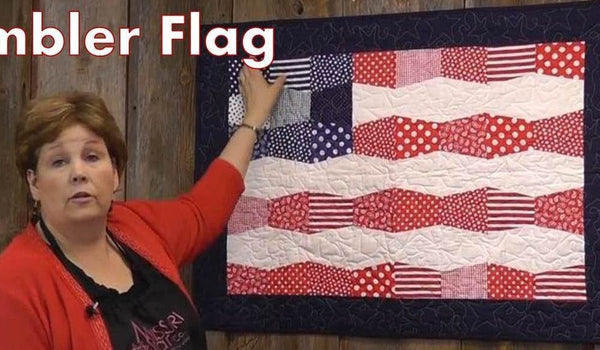 Tumbler Flag Quilt