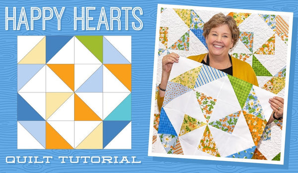 Make a "Happy Hearts" Quilt with Jenny!