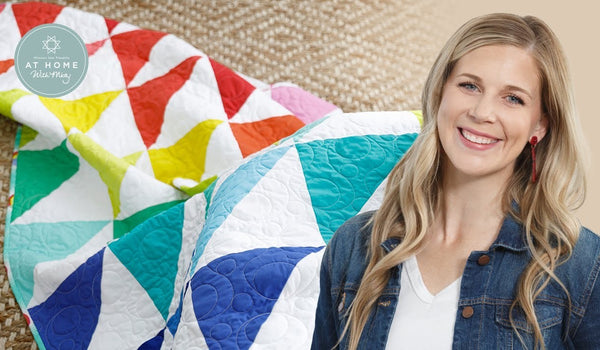 Make a "Daybreak" Quilt with Misty Doan on At Home with Misty (Video Tutorial)