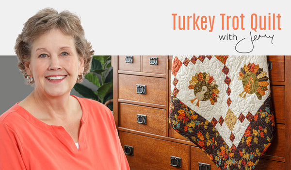 Make a "Turkey Trot" Thanksgiving Quilt with Jenny Doan of Missouri Star