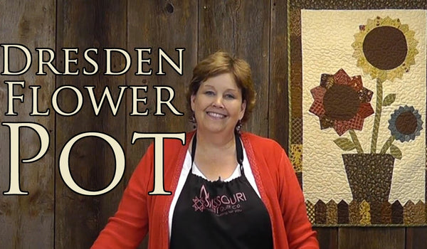 Dresden Flower Pot Tutorial
