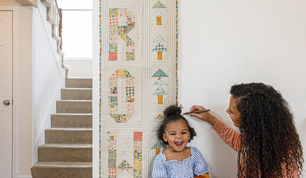 Grow With Me Growth Chart Quilting Tutorial