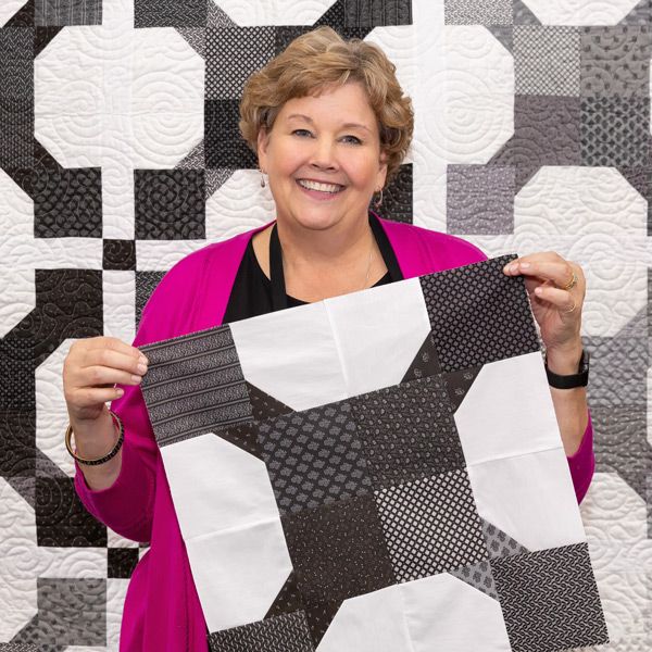 Bow Tie Crisscross Quilt