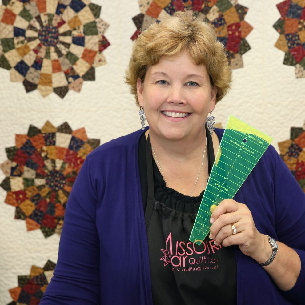 New Friday Tutorial: The Checkered Dresden Quilt