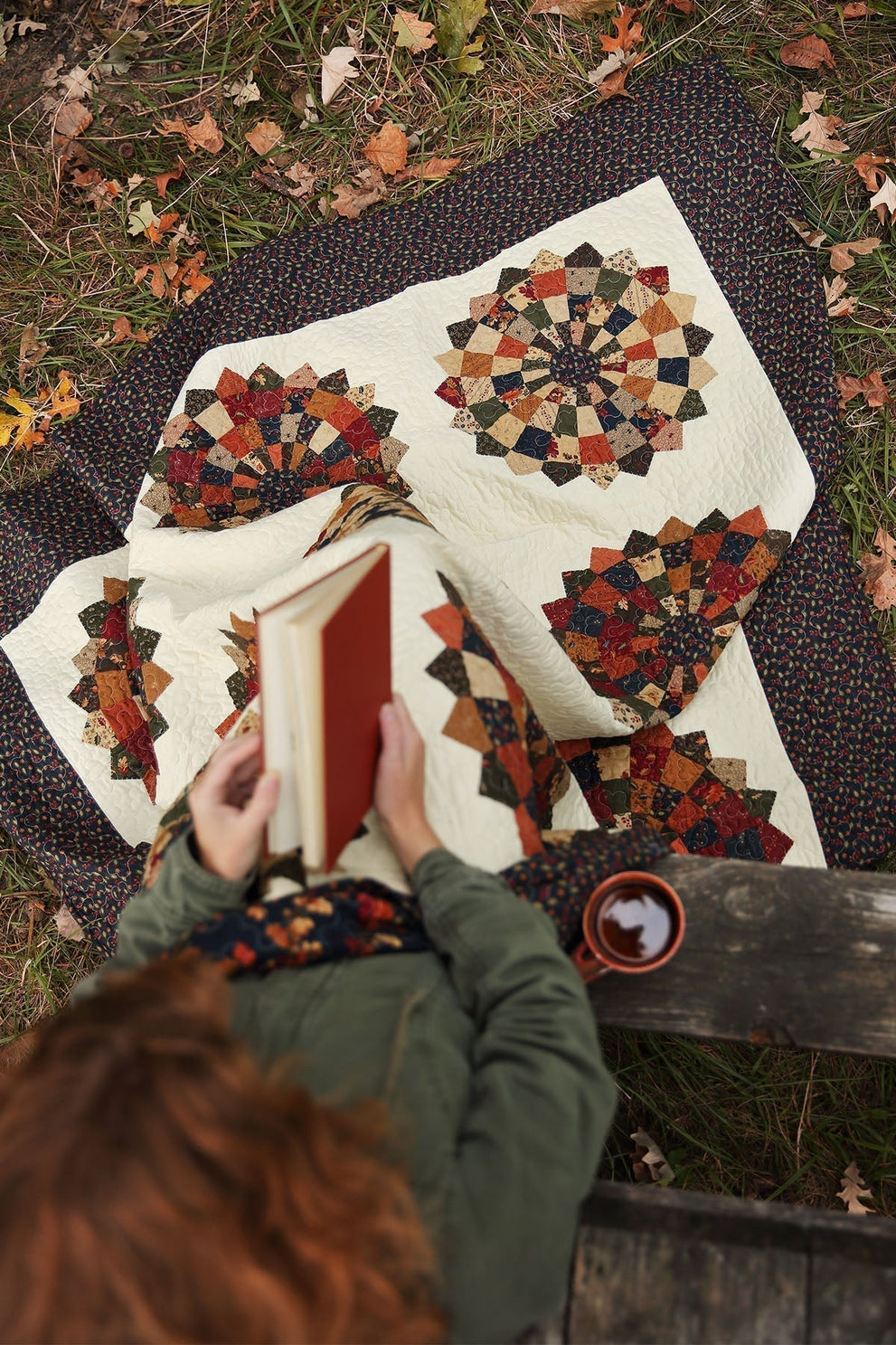Checkered Dresden Quilt Tutorial: Jenny Doan's Easy Strip-Pieced Dresden Plate Design