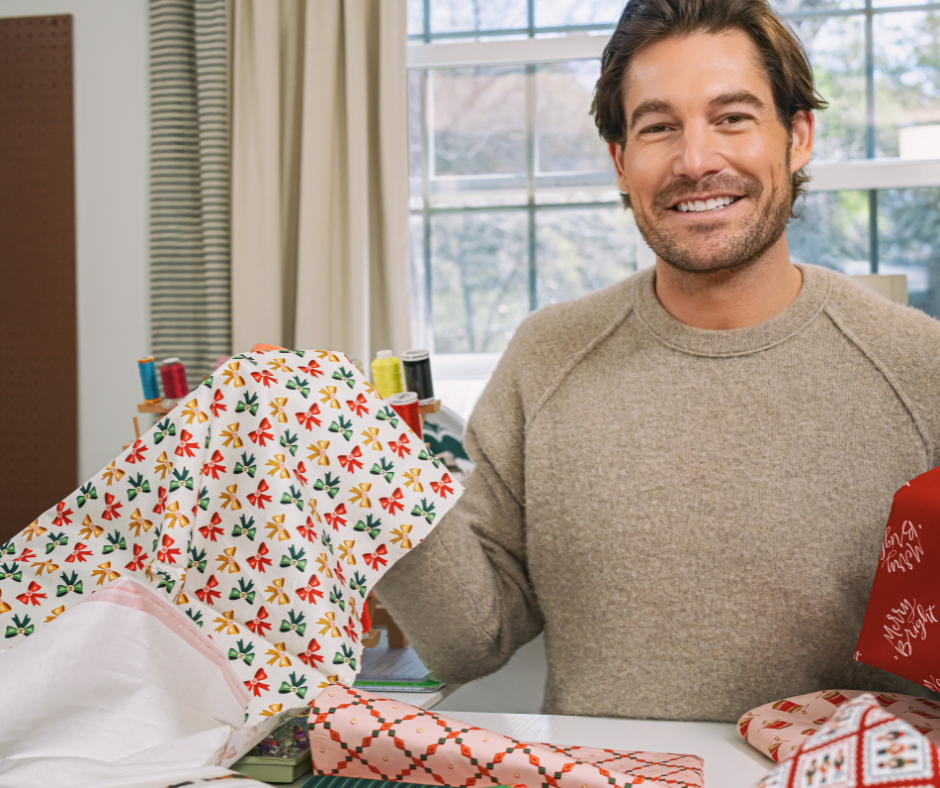 Craig Conover's Holiday Nutcracker Fabric Collection + Nutcracker Stocking Tutorial with Misty