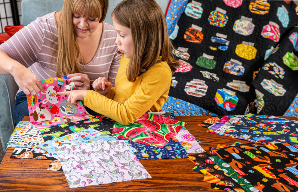 I Spy Jar Quilt