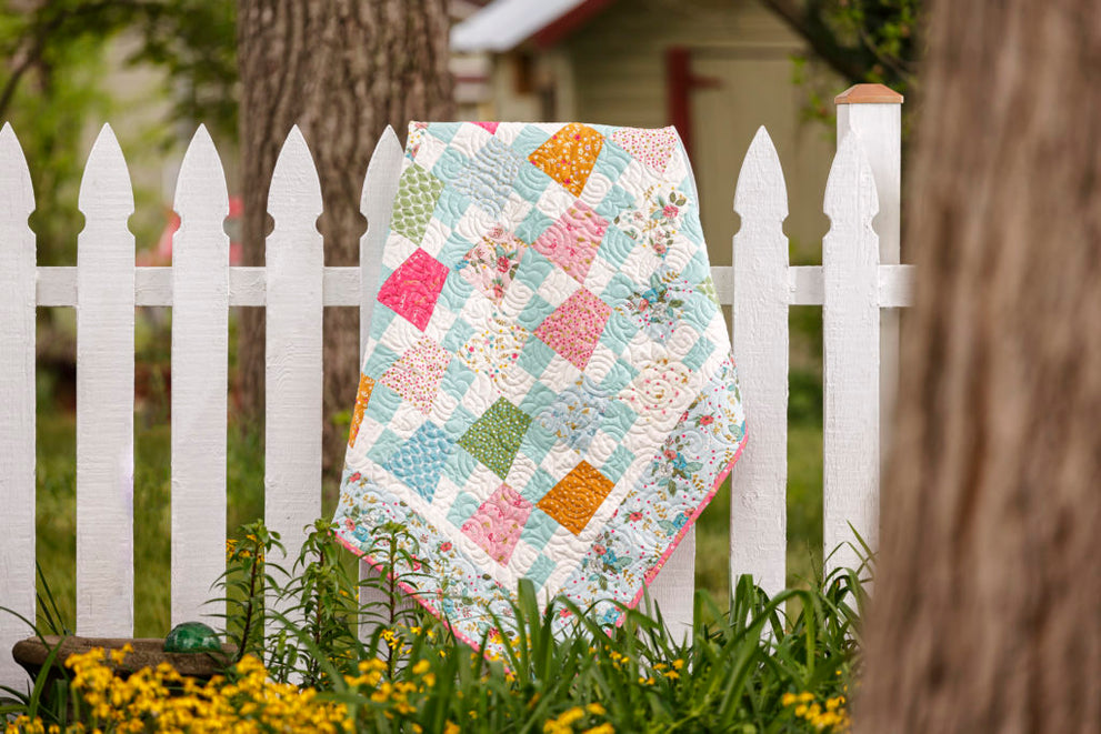 Triple Play! Tumbler Quilt