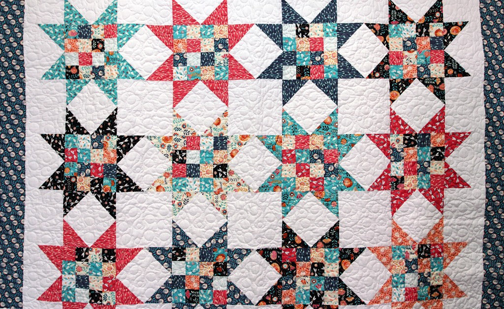 New Friday Tutorial: The Four Patch Stars Quilt