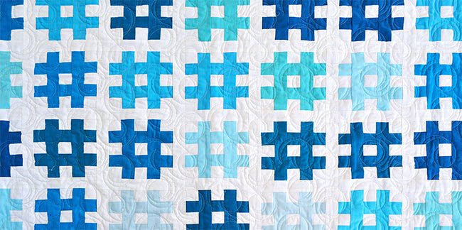 New Friday Tutorial: The Hashtag Quilt