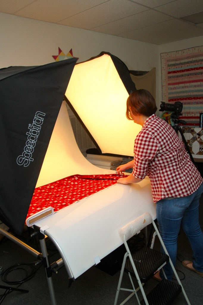 Behind the Scenes: Photographing Fabric