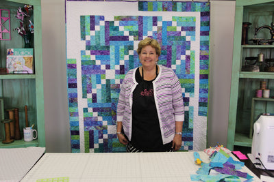 Sticks and Stones Quilt Tutorial: Jenny Doan's Modern Strip Quilt Design