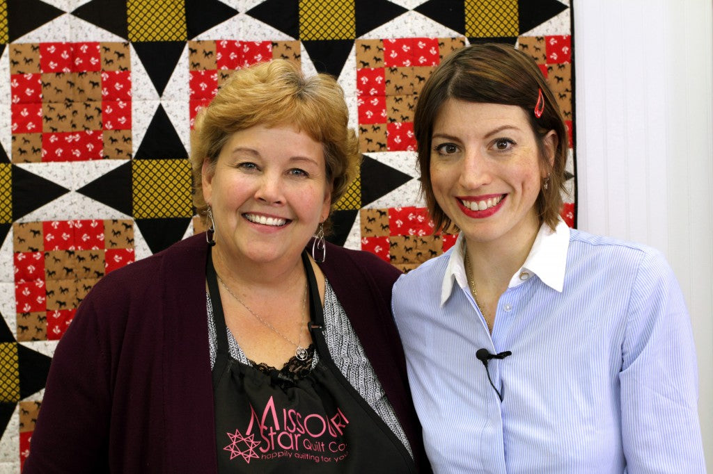 New Friday Tutorial: The Andes Quilt Featuring Guest Quilter and Fabric Designer Mary Fons