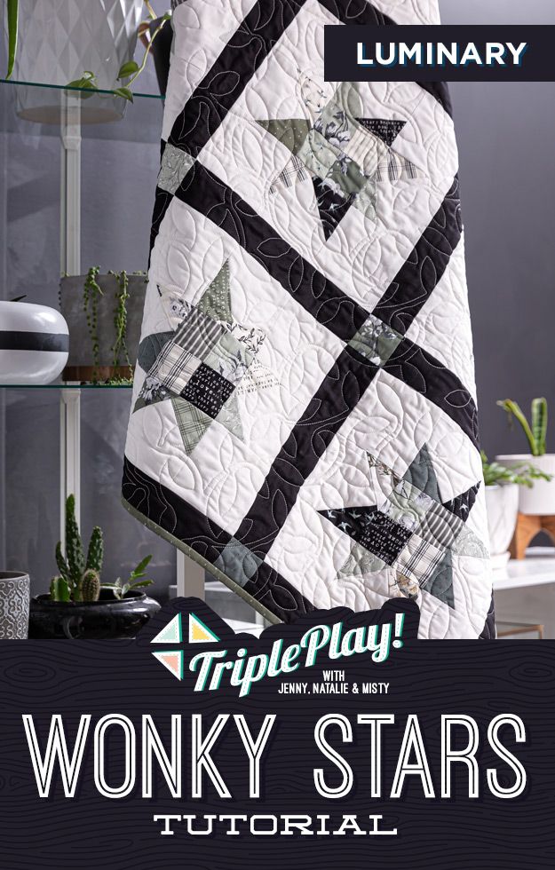 Triple Play! Evening Stars, Luminary & Cottage Stars