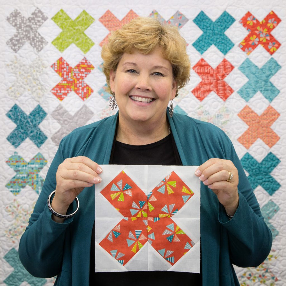 All My X's Quilt Tutorial with Jenny Doan