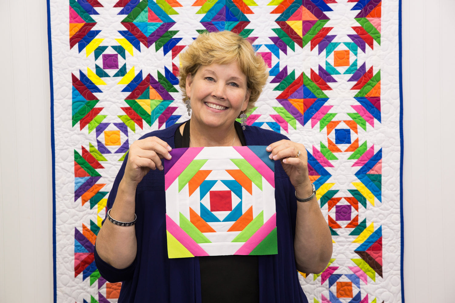 Pineapple Quilt Tutorial: Jenny Doan's Easy Strip-Piecing Method