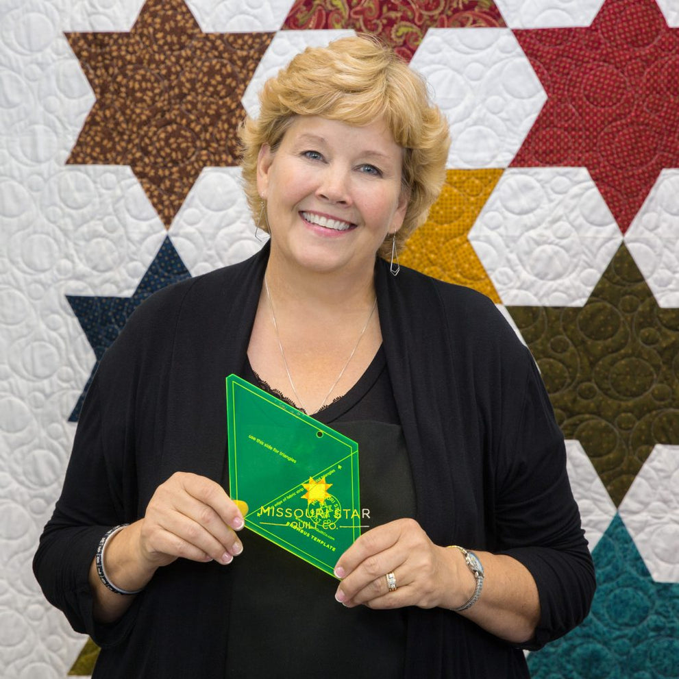 Learn to make the Rhombus Star With Jenny!