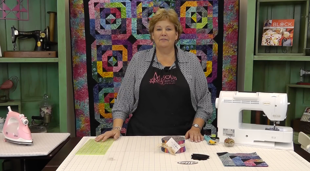 Flying Geese Log Cabin Quilt Tutorial: Jenny Doan's Jelly Roll Pattern