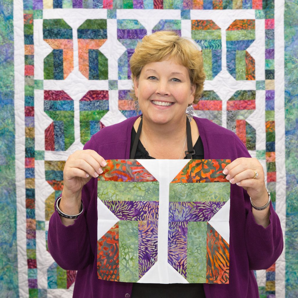 New Friday Tutorial: Easy Strip Butterflies Quilt