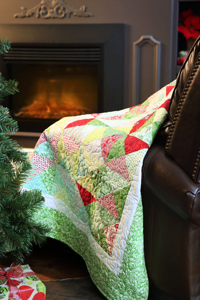 Super Easy Hourglass Quilt Tutorial: Jenny Doan's Charm Pack Shortcut