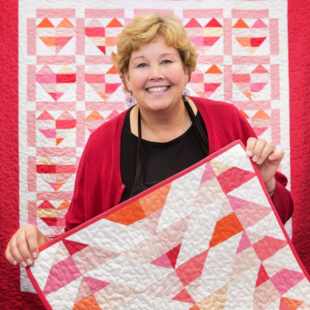 Tender Heart Quilt Tutorial with Jenny Doan