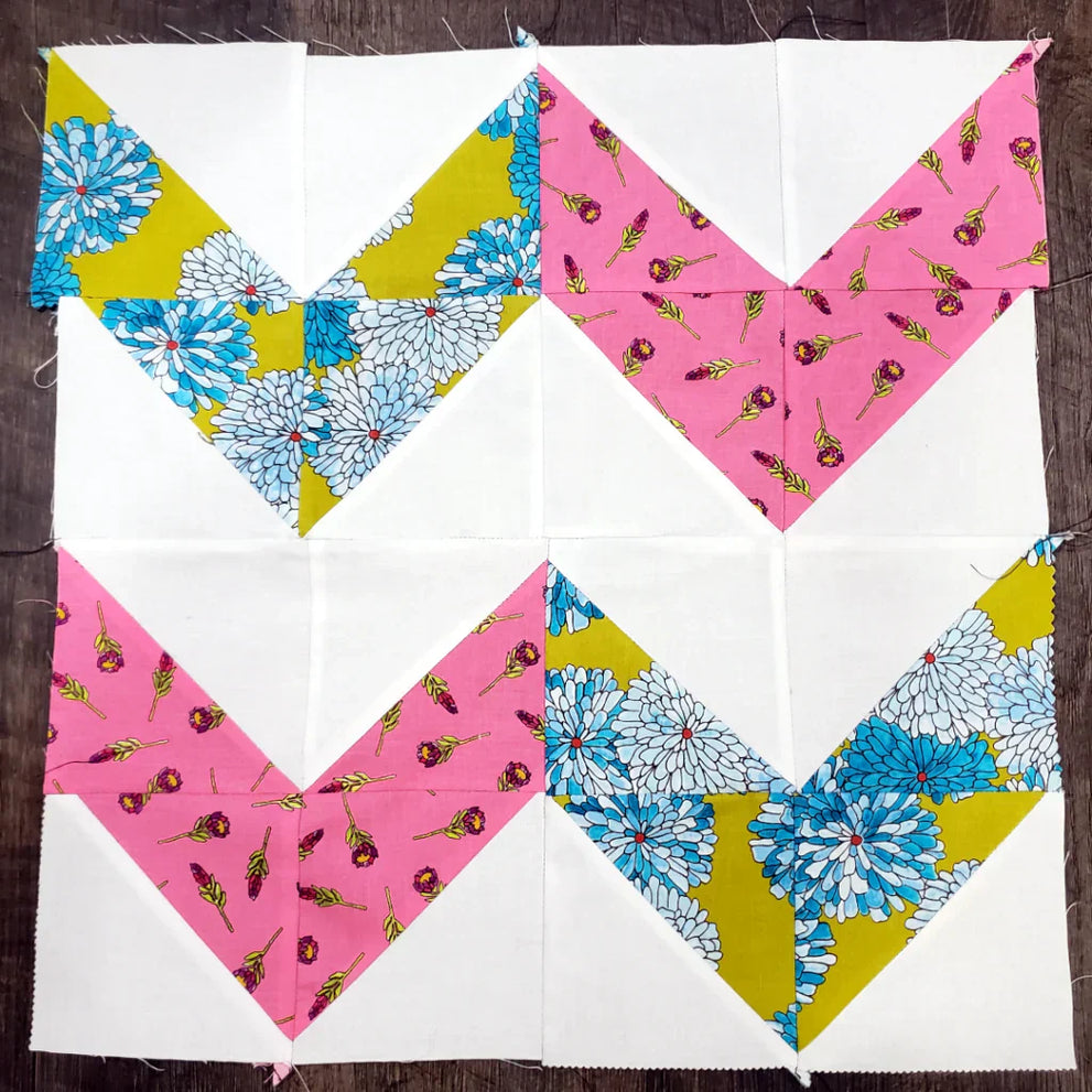 Vintage Jenny | Chevron Block