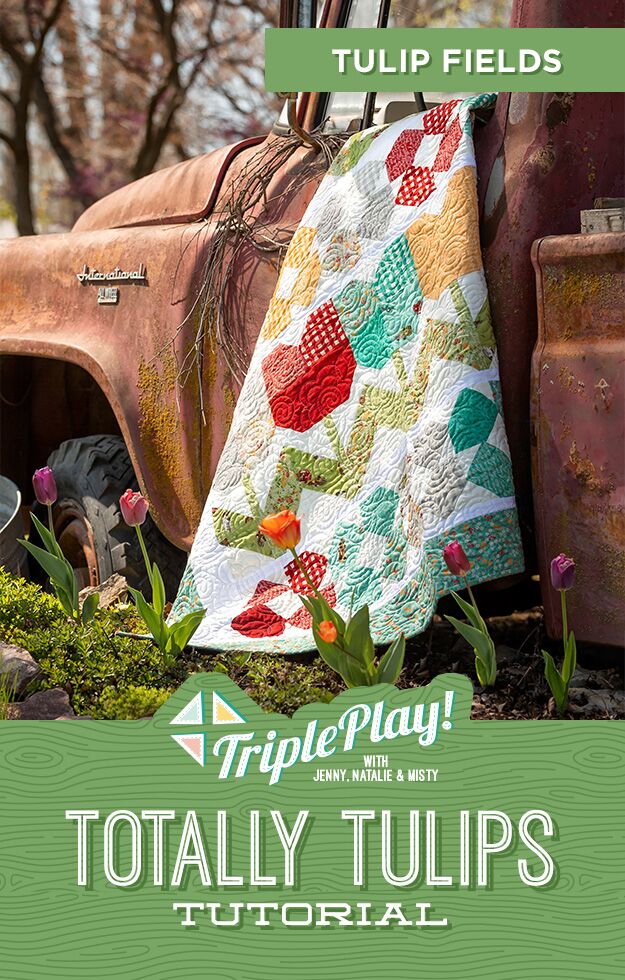 Triple Play! Totally Tulips Tutorial