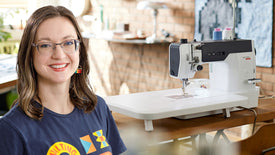 Posture & Lighting when Machine Quilting with HollyAnne Knight