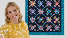 Gemstone Patchwork Quilt