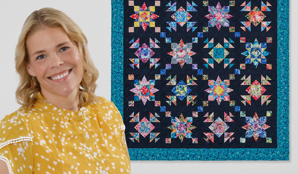 Gemstone Patchwork Quilt