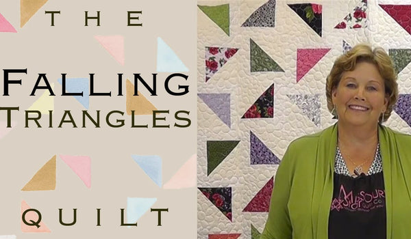 Falling Triangles Quilt