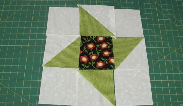 Friendship Star Quilt using Turnovers