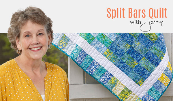 Make a Split Bars Quilt with Jenny Doan of Missouri Star Quilt Co (Video Tutorial)