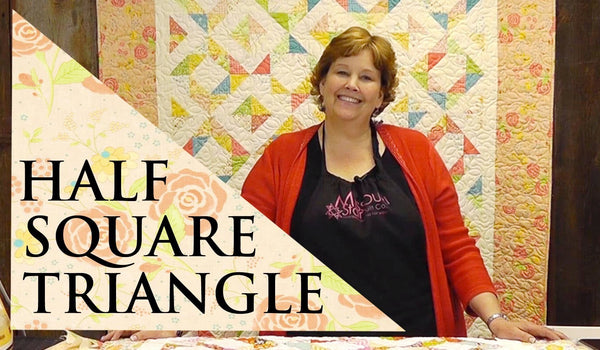Half Square Triangle Quilt
