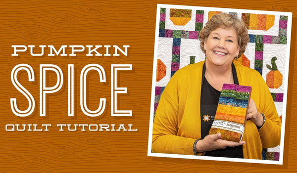 Make a "Pumpkin Spice" Quilt with Jenny!