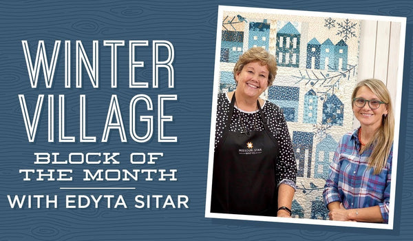 Make a Winter Village Quilt with Jenny!
