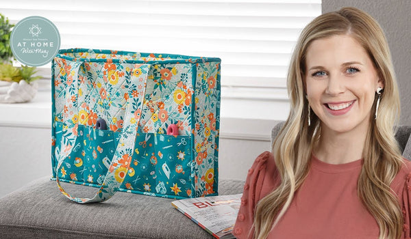 How to make a Carry All Tote Bag - Free Bag Tutorial with Misty Doan