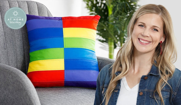 Make a Moonbeam Pillow with Misty Doan and Ezra on At Home With Misty (Video Tutorial)