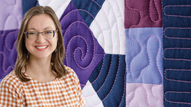 Free Motion Quilting with HollyAnne Knight - Breezy Blocks Table Runner